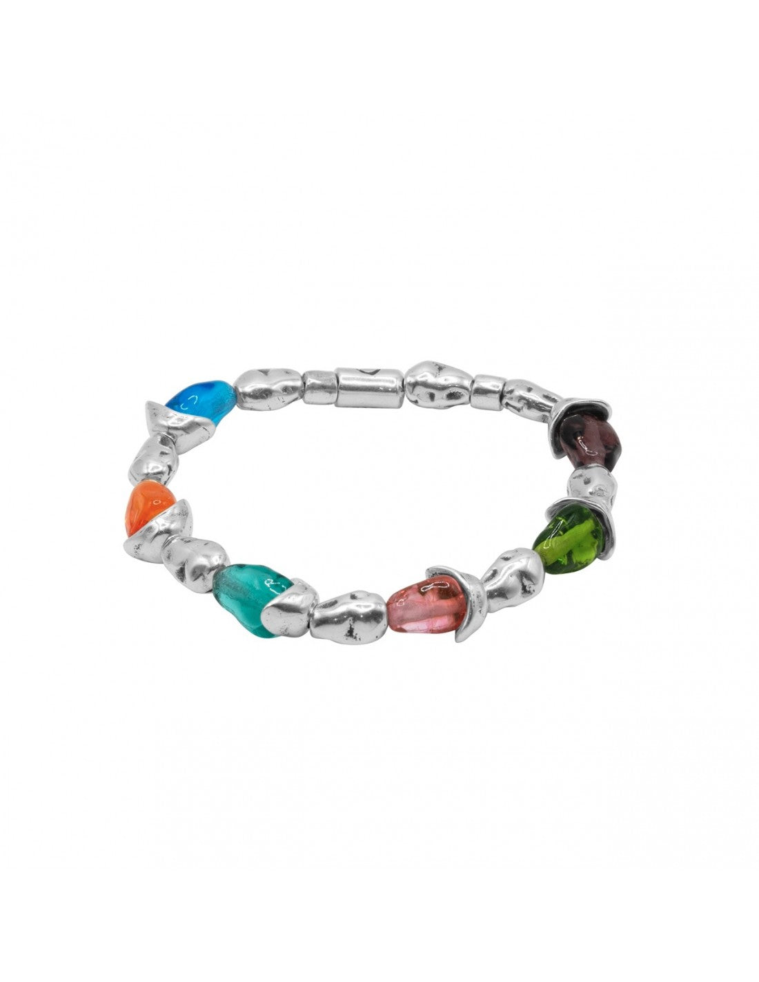 Pepitas Silver Bracelet