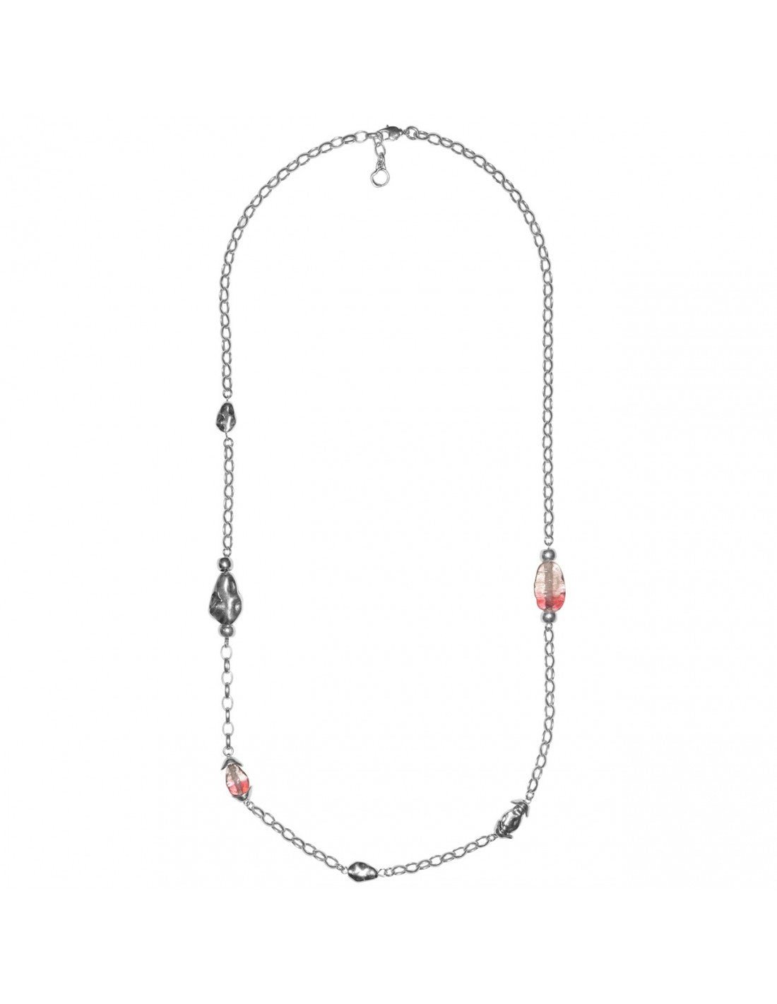 Manar Silver Necklace