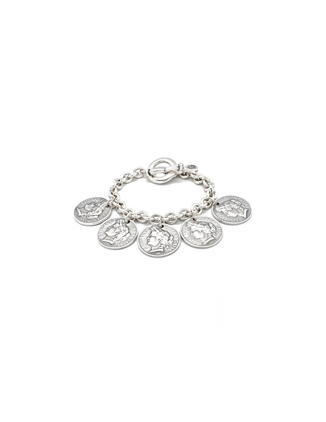 French Silver Bracelet