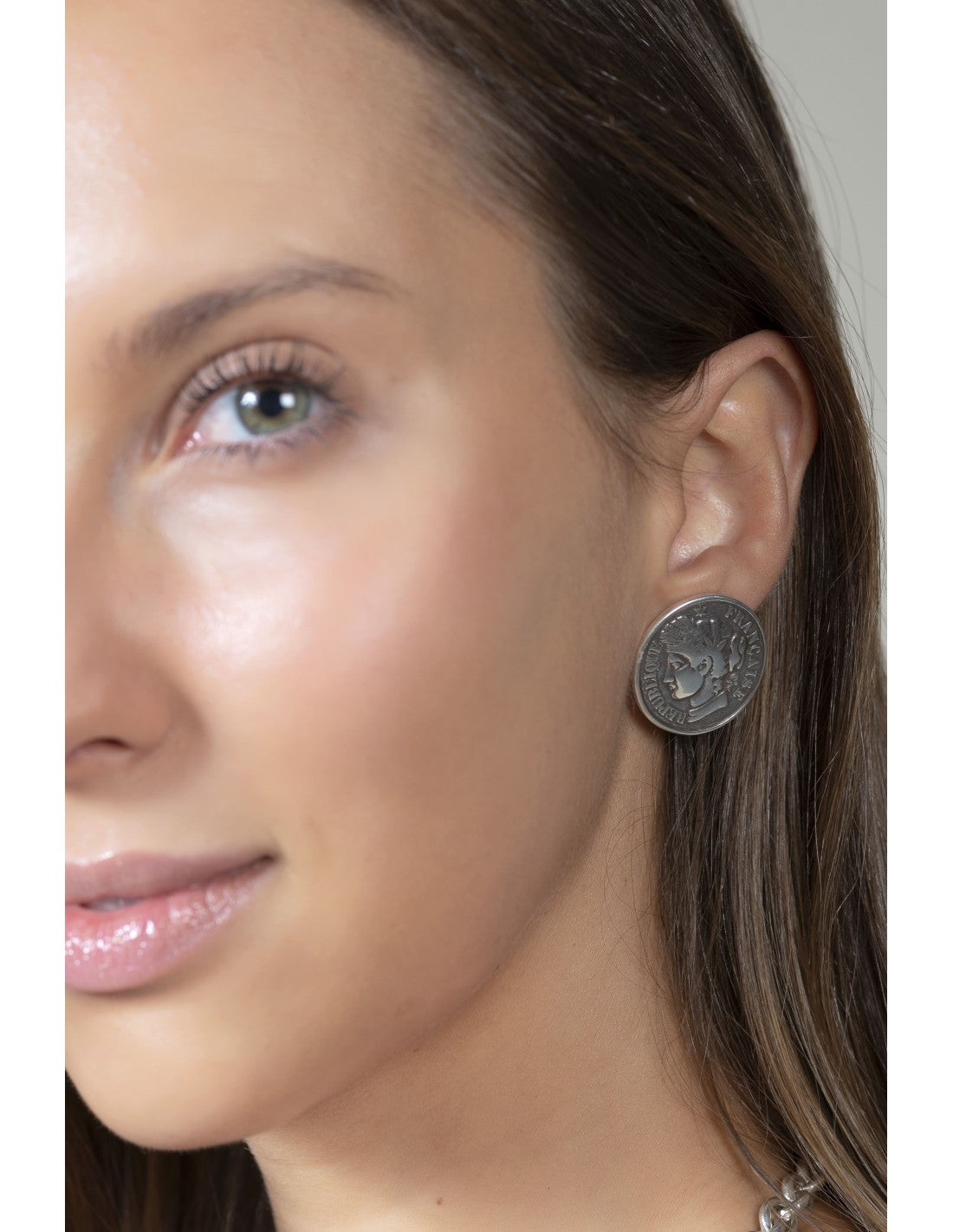 Blache Silver Earrings