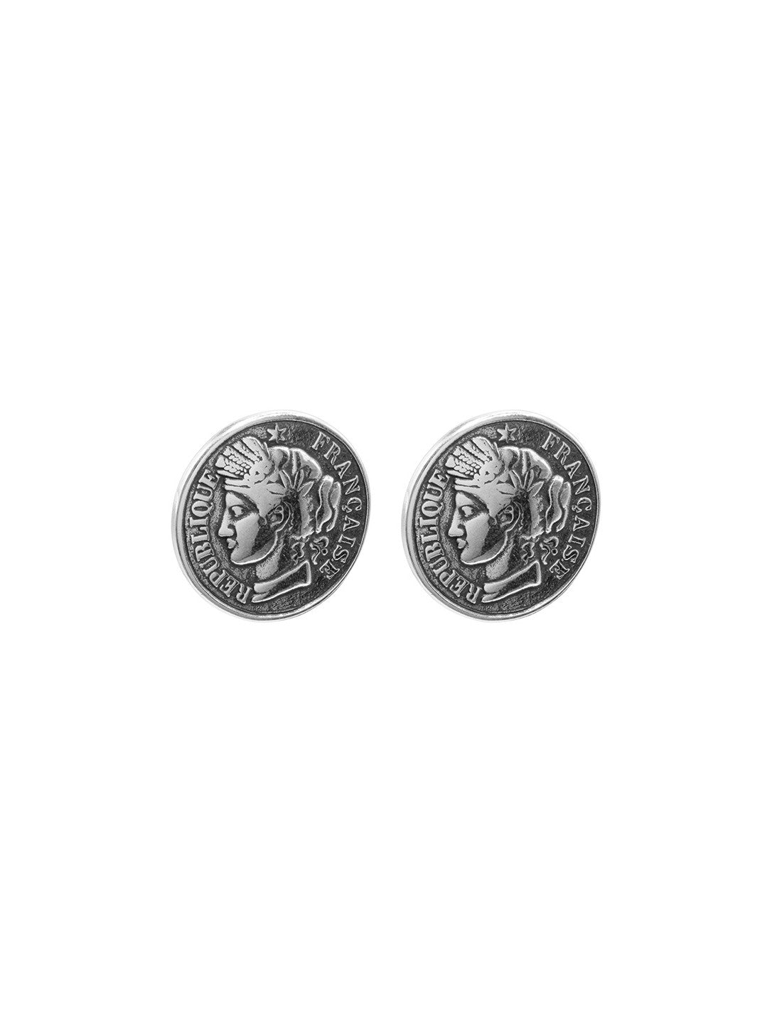 Blache Silver Earrings