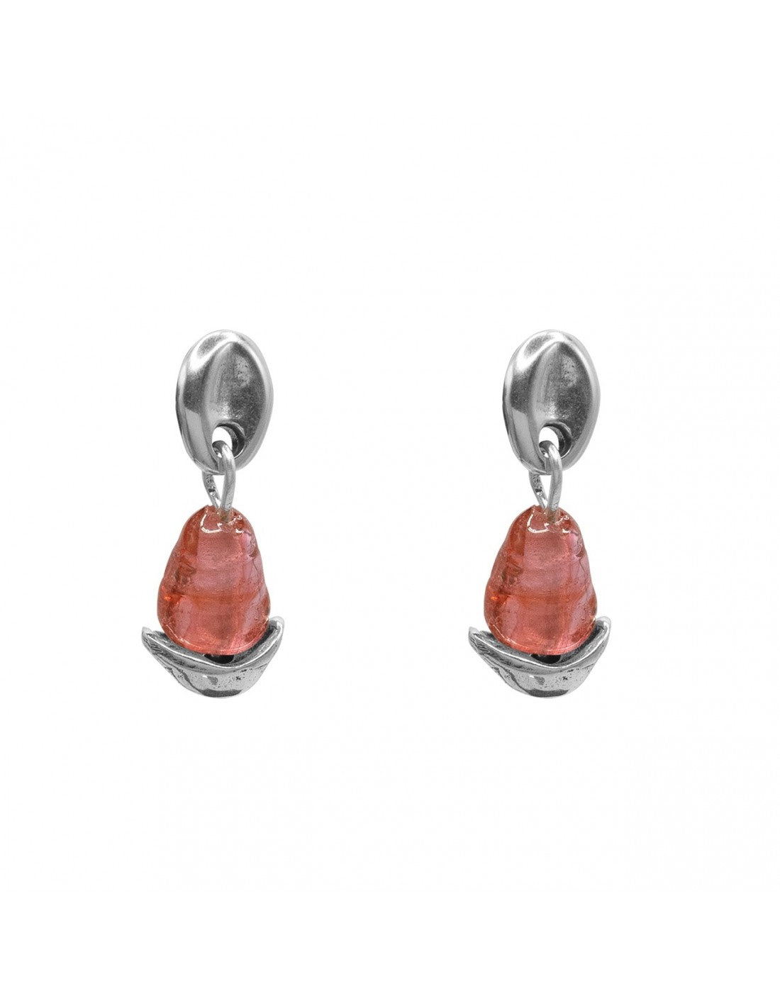 Pepitas Silver Earrings
