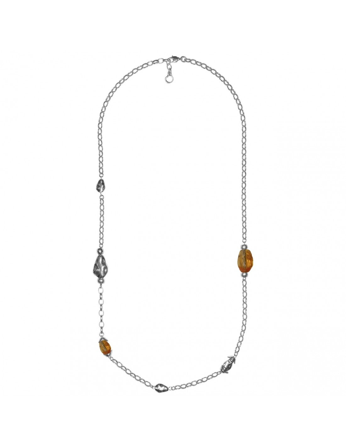 Manar Silver Necklace