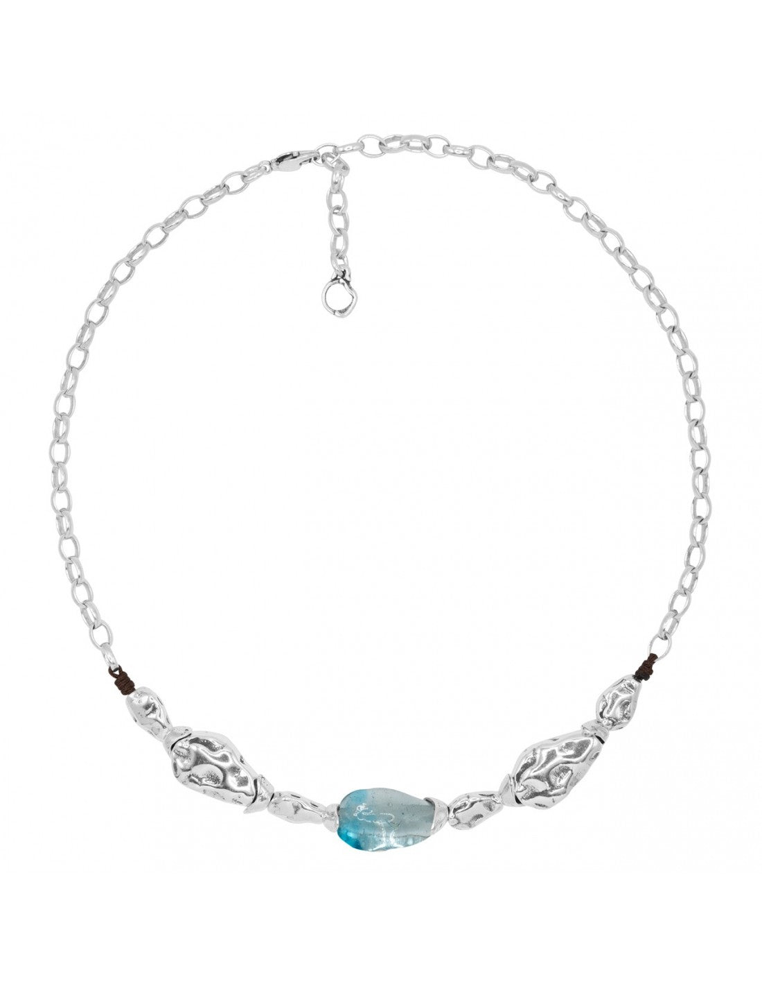 Liquid Silver Necklace