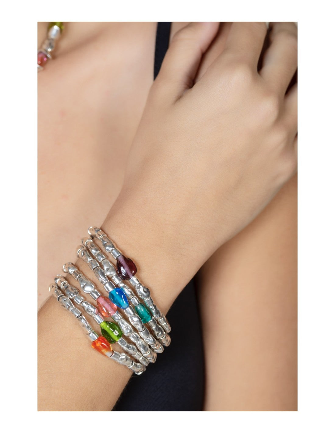 Mineral Silver Bracelet