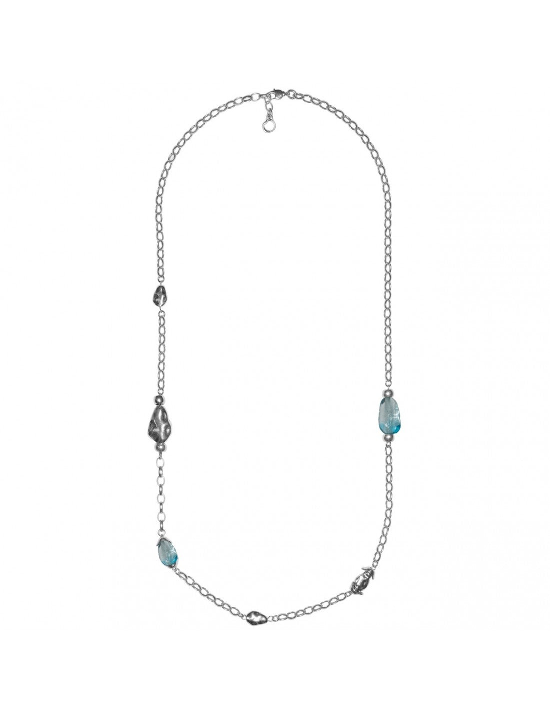 Manar Silver Necklace