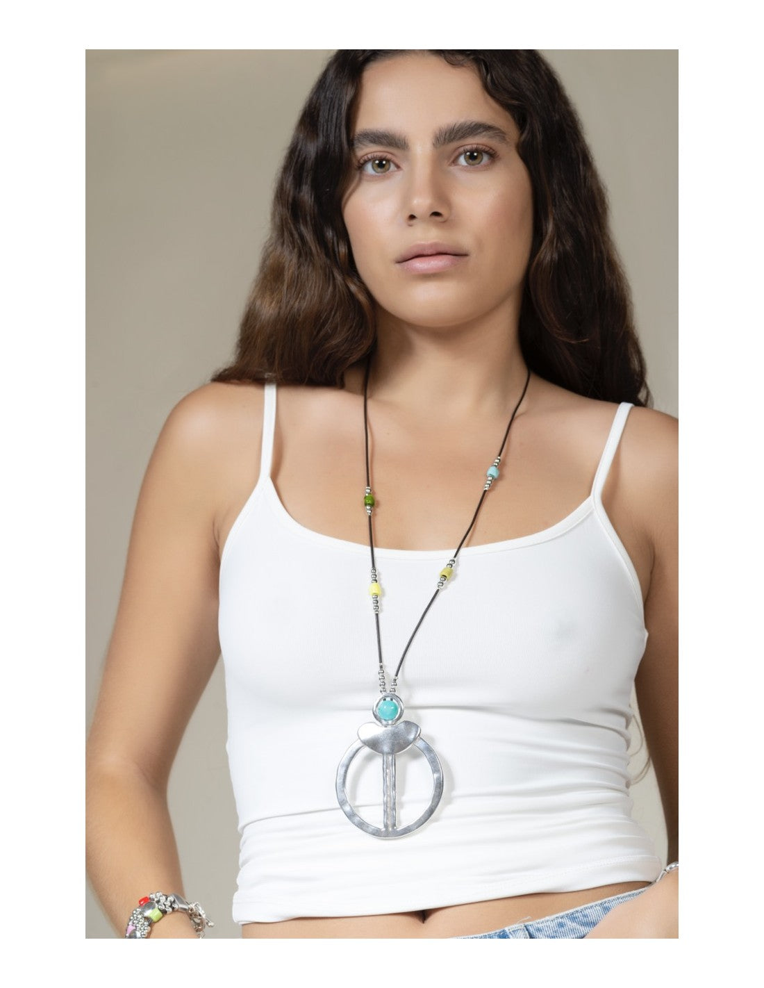 Olimpia Silver necklace