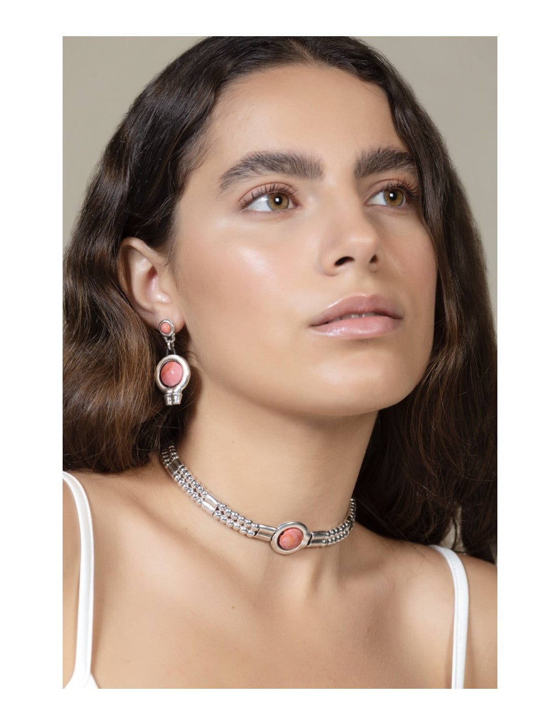 Leda Silver Necklace