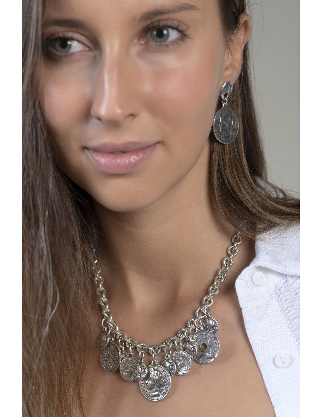 Charlotte Silver Necklace