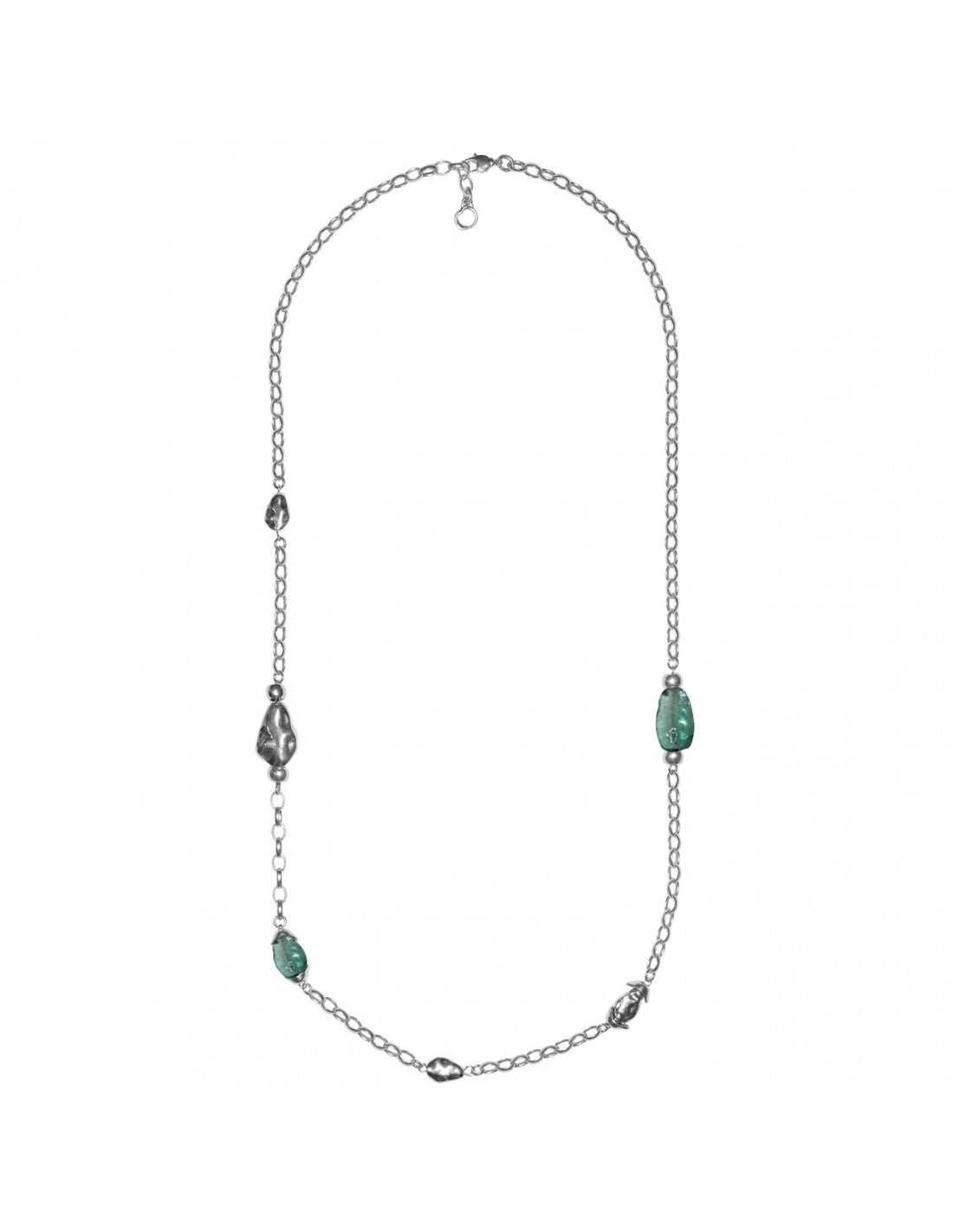 Manar Silver Necklace