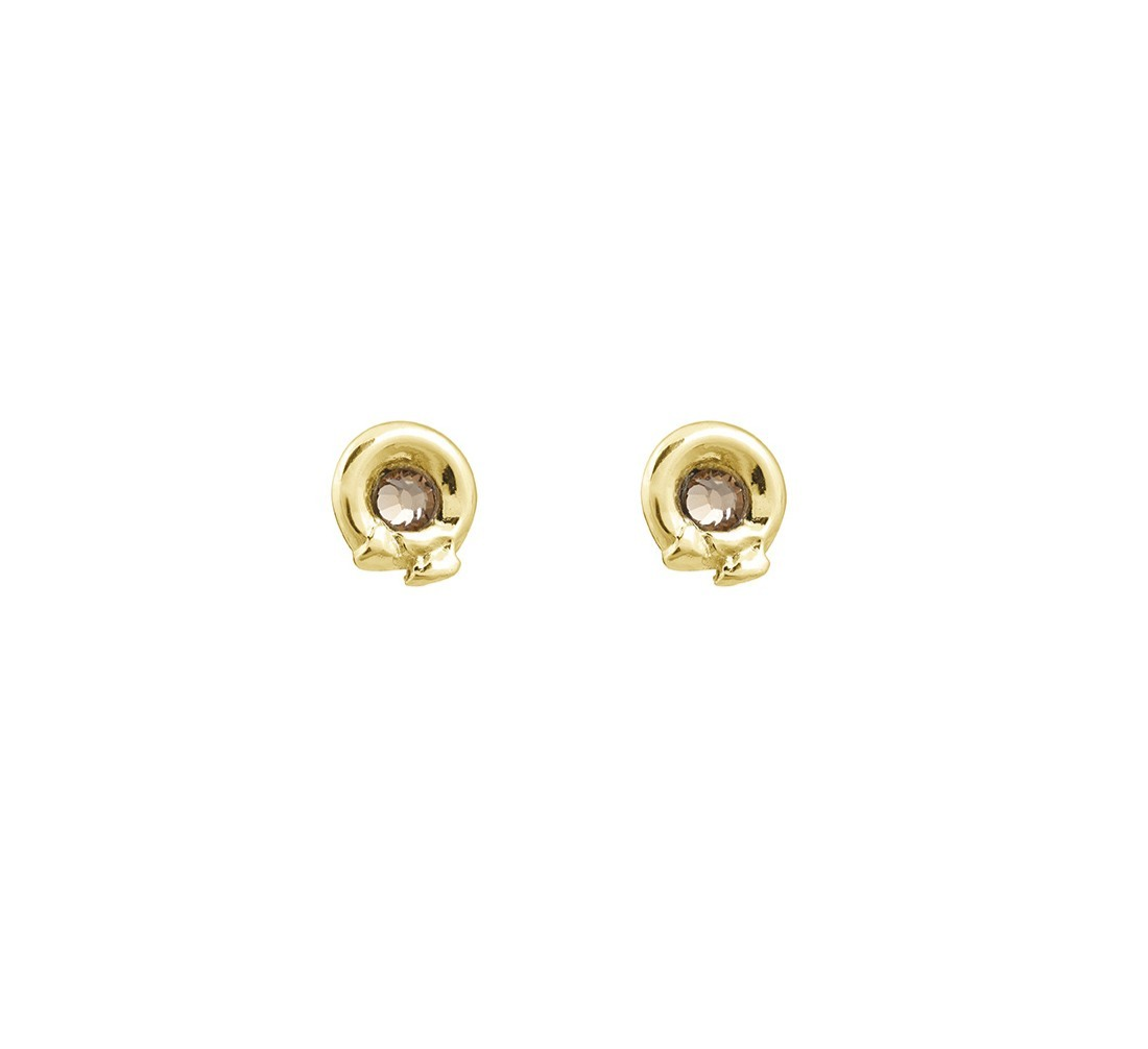 Mini Golden Arrow Earring