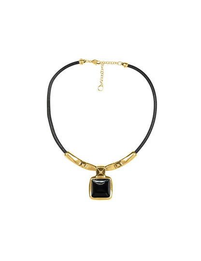 Kubik Gold Necklace