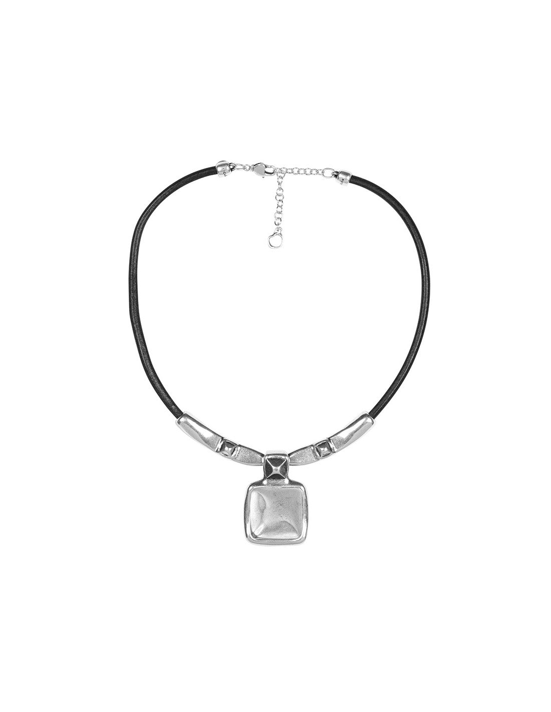 Kubik Silver Necklace