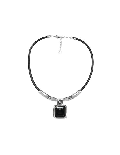 Kubik Silver Necklace