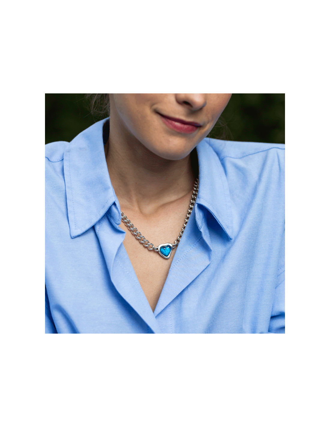 Idilio Silver Necklace