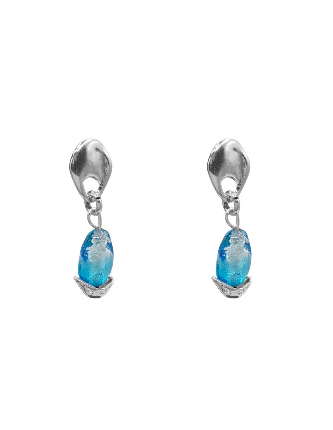 Liquid Silver Earrings