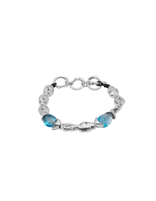 Fluir Silver Bracelet