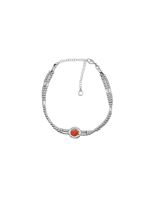 Leda Silver Necklace