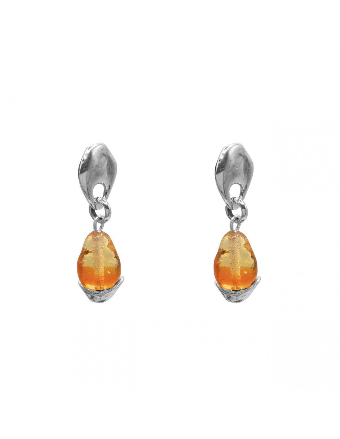 Liquid Silver Earrings