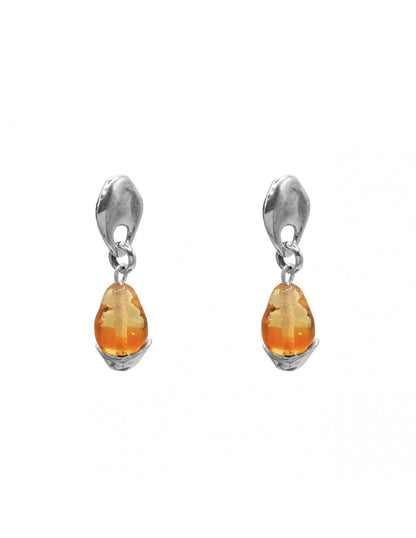 Liquid Silver Earrings