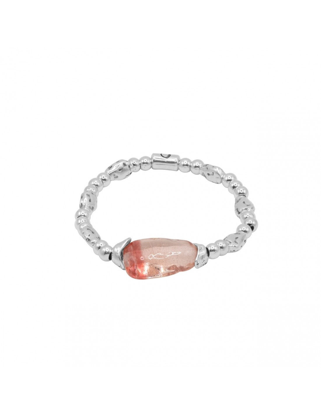 Geoda Silver Bracelet
