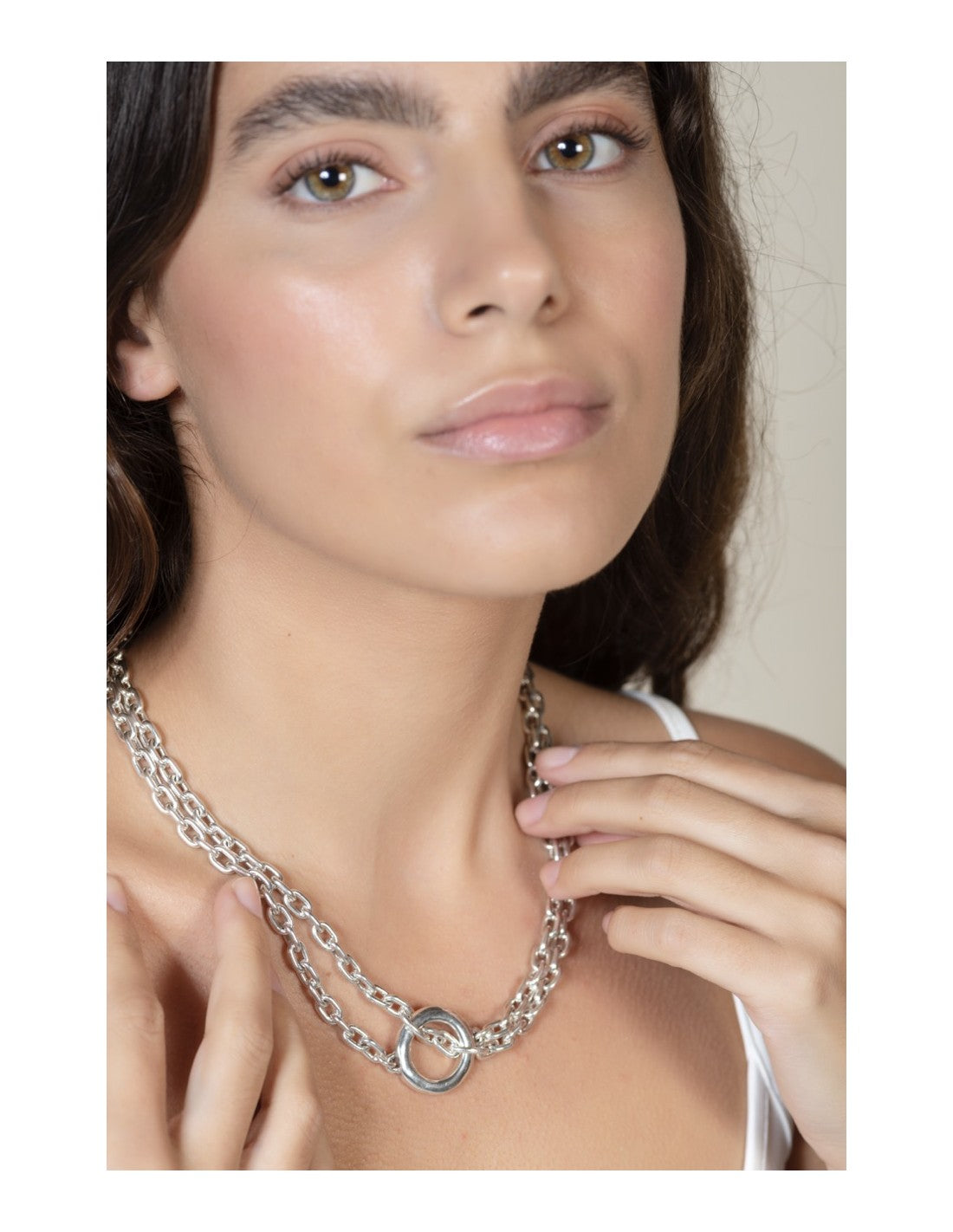 Melina Silver Necklace