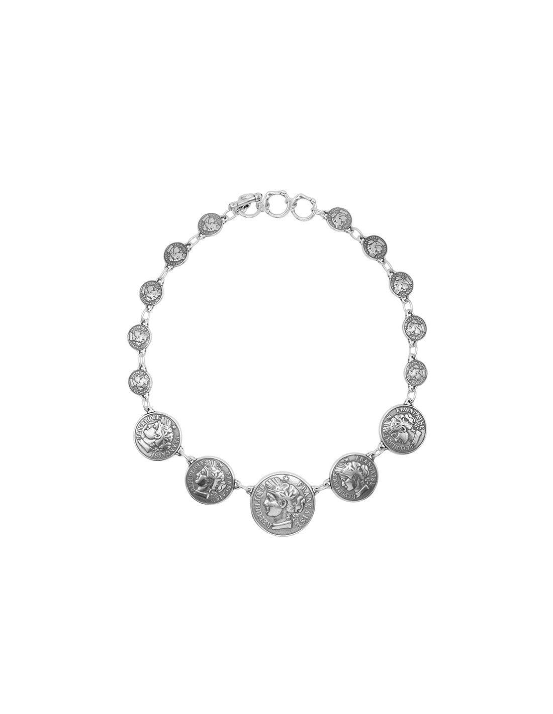 White Silver Necklace