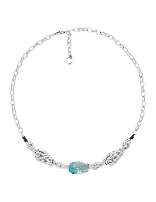 Liquid Silver Necklace