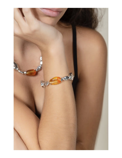 Liquid Silver Bracelet