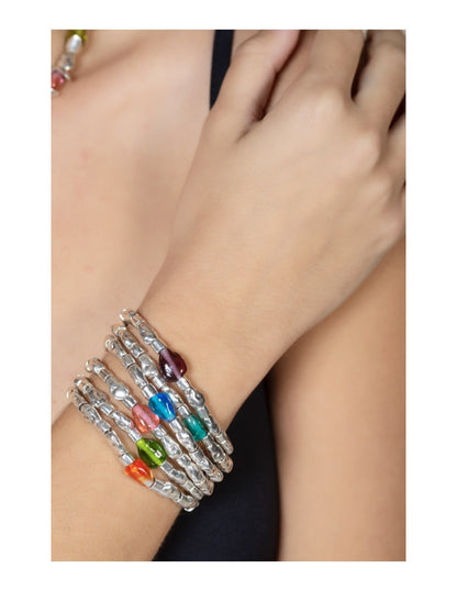 Mineral Silver Bracelet