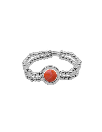 Leda Silver Necklace