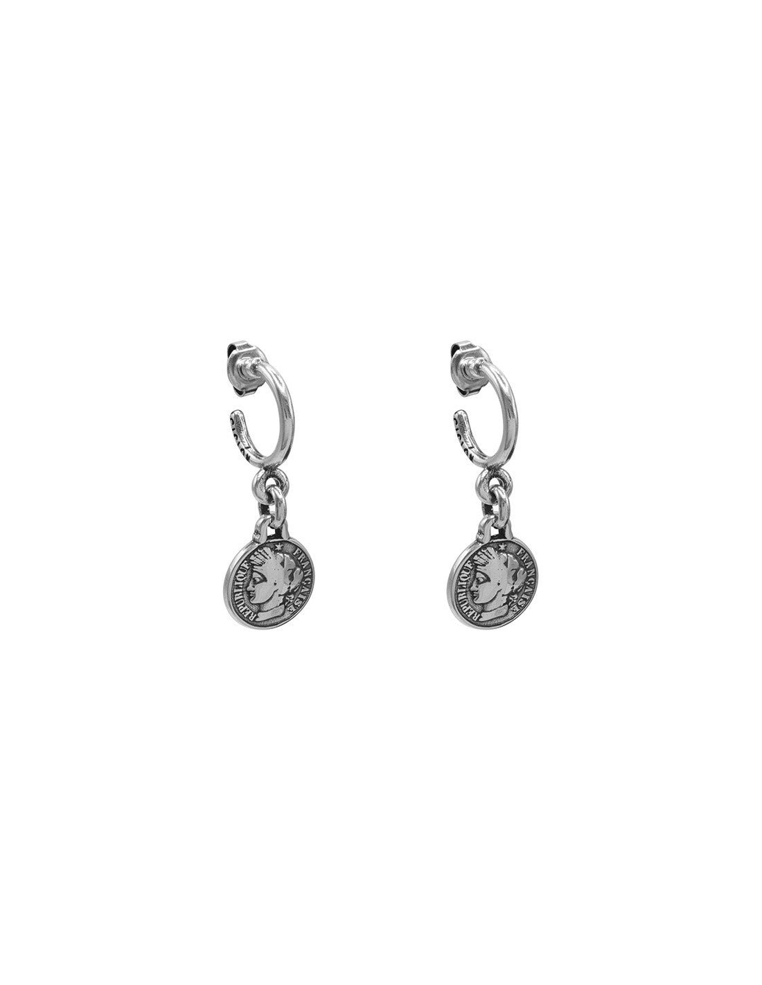 Zoe Silver Earrings