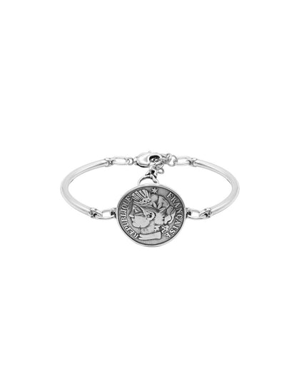 White Silver Bracelet