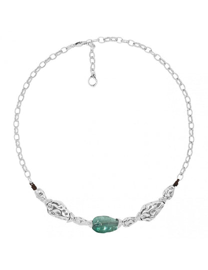 Liquid Silver Necklace