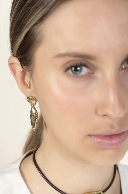 Gold Spirit Earring